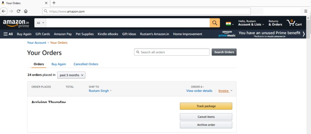 How to Print an Amazon Receipt? Step by Step Guide